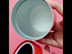 Caja cosmética del tubo de papel del aceite esencial del tubo de empaquetado del perfume de lujo de encargo